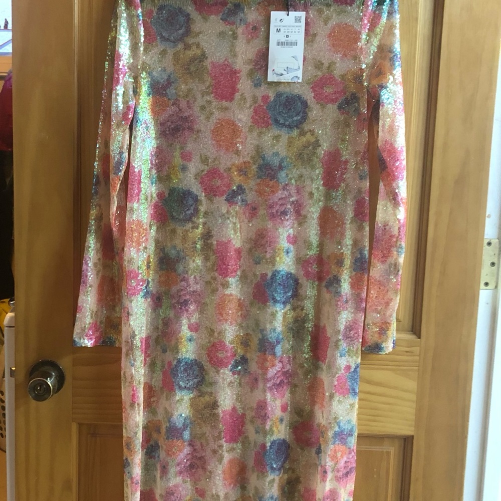 Sequins long dress
